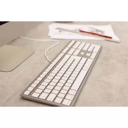 110 Key Slim Wired Scissor Keyboard For Mac System