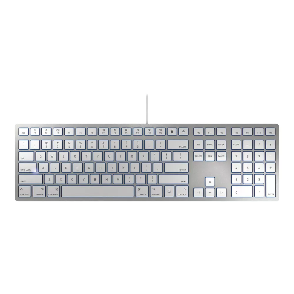 110 Key Slim Wired Scissor Keyboard For Mac System