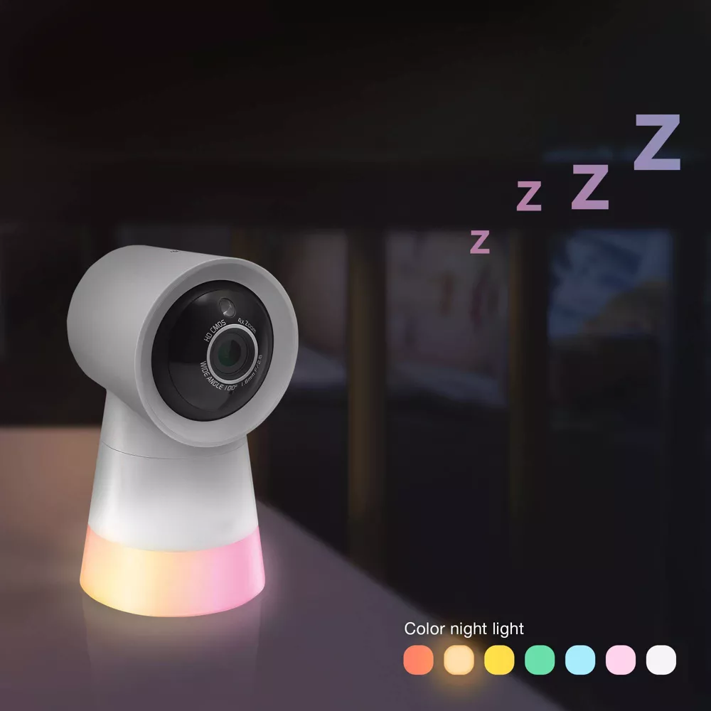 5 Inch Pan Tilt No-WiFi Wireless Baby Monitoring Set